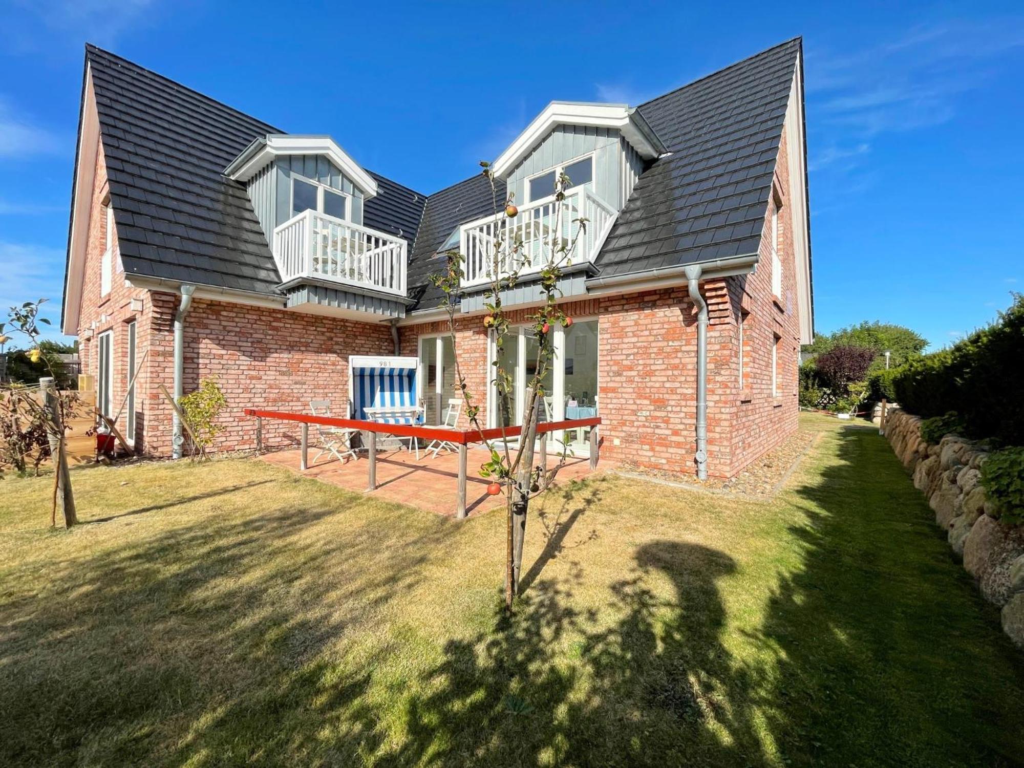 Haus Duenenrose App 1 Mit Terrasse Daire Westerland Dış mekan fotoğraf